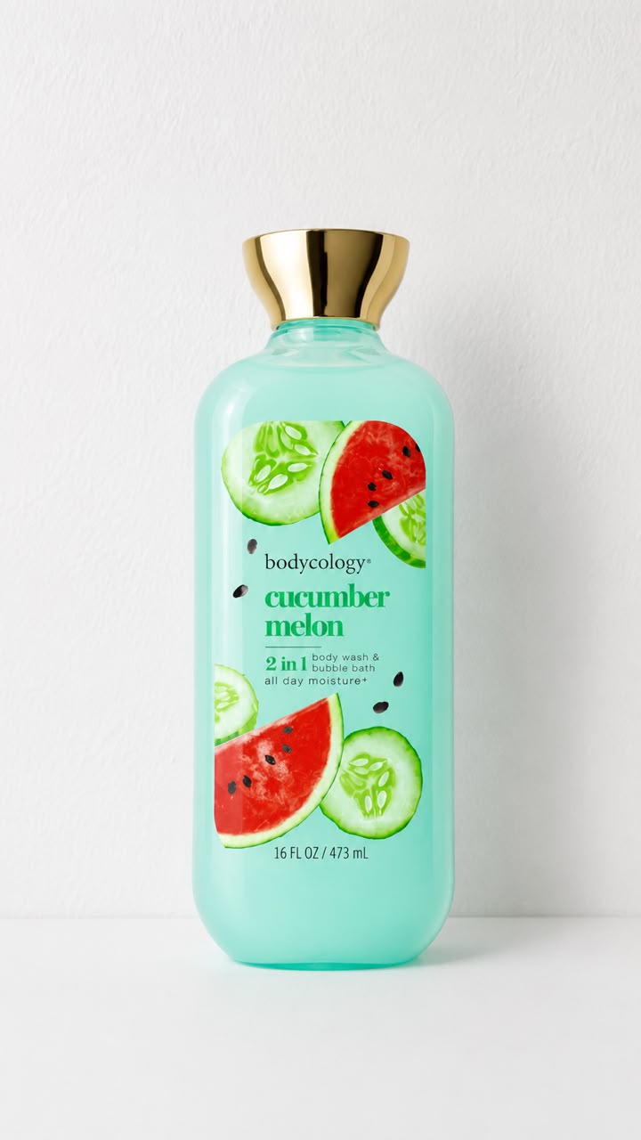 Bodycology Cucumber Melon Body Wash & bubble bath